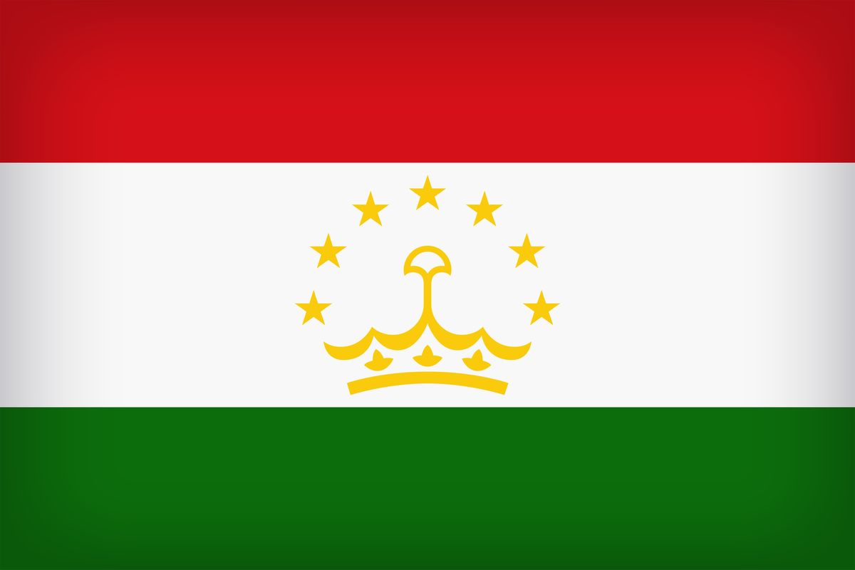 Tajikistan Flag
